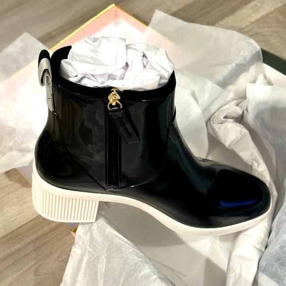 Kate Spade Rain Boots - Size 10 - Picture 3 of 7